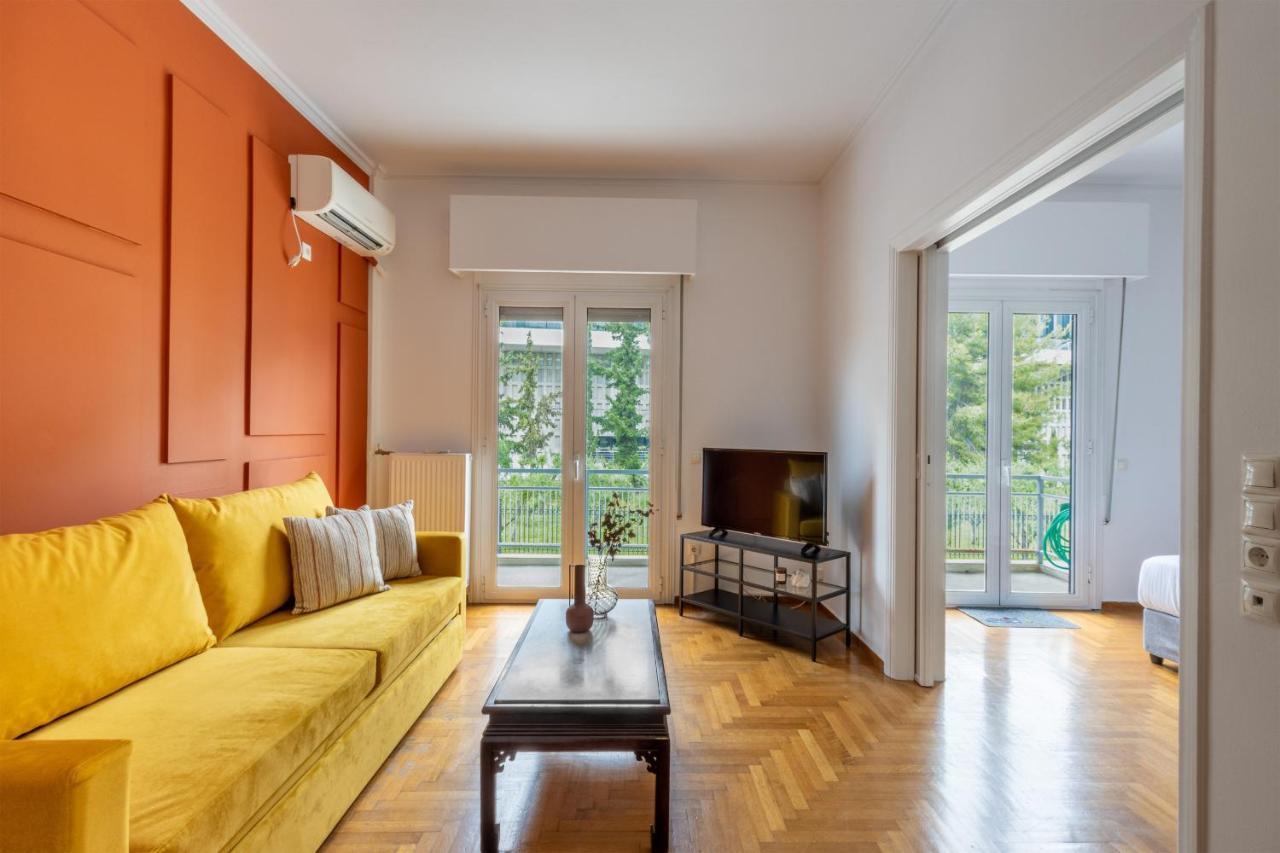 Spacious High-Ceiling 2-Bedroom By Acropolis Museum Athen Eksteriør billede