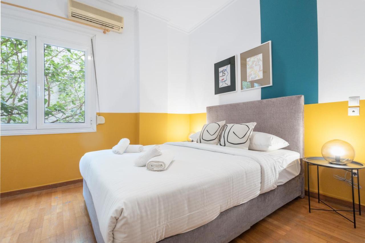 Spacious High-Ceiling 2-Bedroom By Acropolis Museum Athen Eksteriør billede