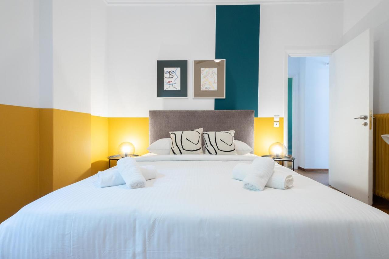 Spacious High-Ceiling 2-Bedroom By Acropolis Museum Athen Eksteriør billede