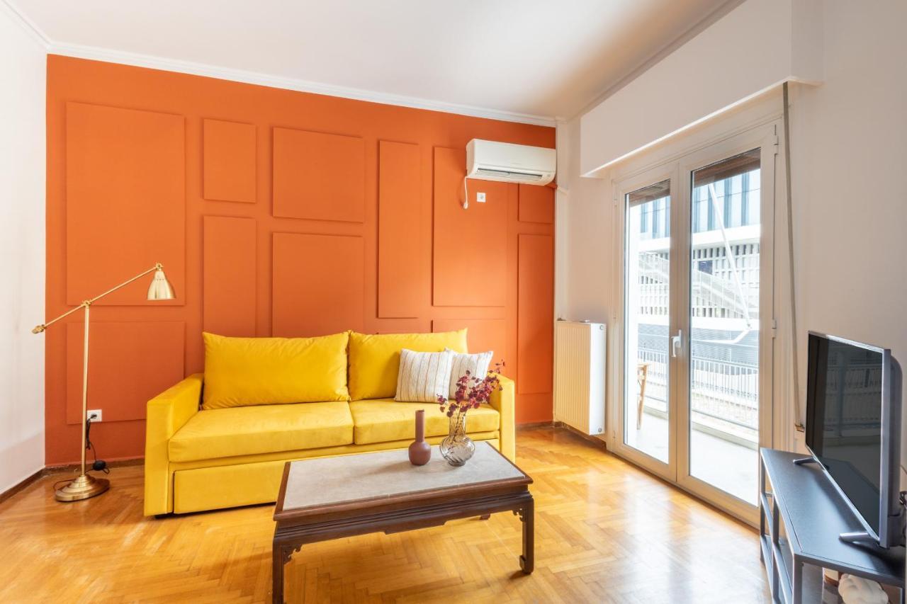Spacious High-Ceiling 2-Bedroom By Acropolis Museum Athen Eksteriør billede