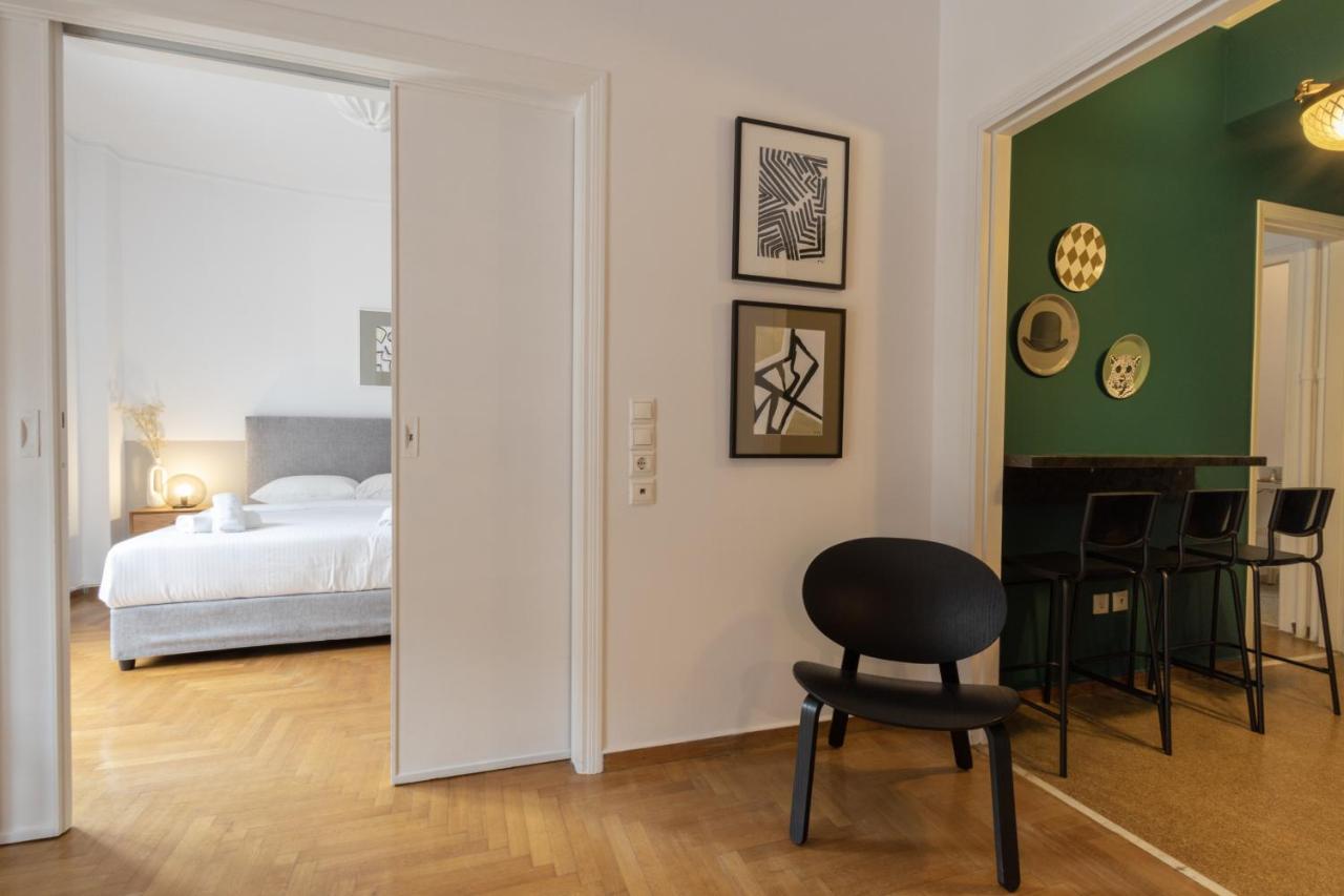 Spacious High-Ceiling 2-Bedroom By Acropolis Museum Athen Eksteriør billede