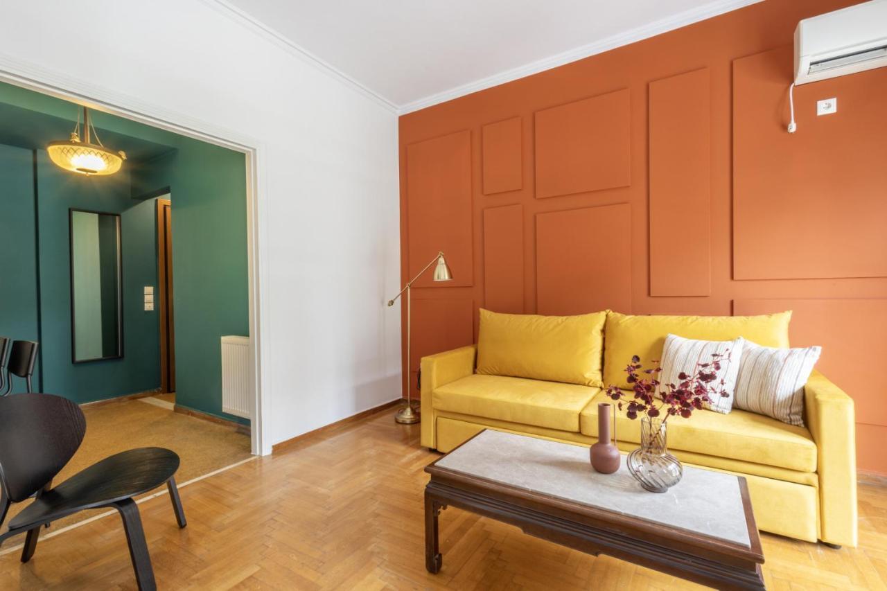 Spacious High-Ceiling 2-Bedroom By Acropolis Museum Athen Eksteriør billede