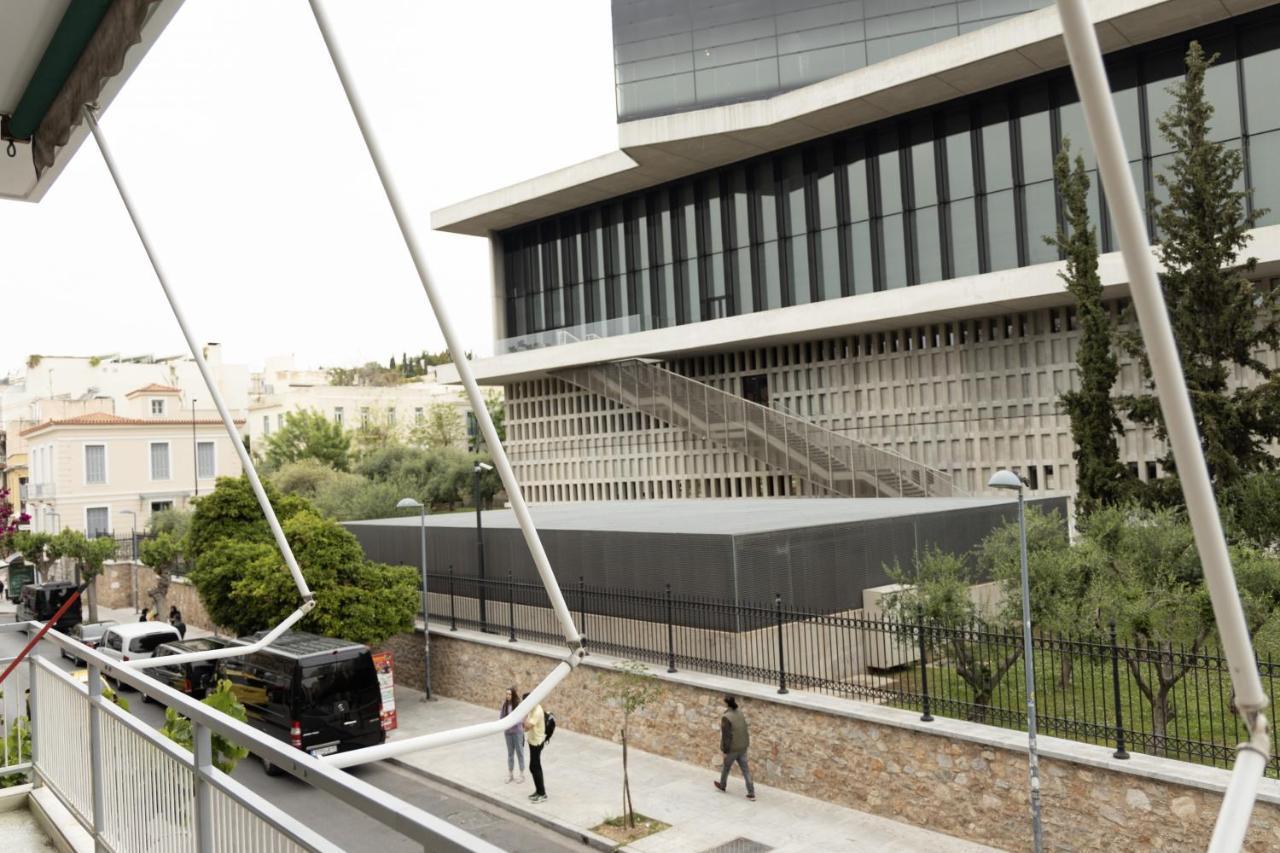 Spacious High-Ceiling 2-Bedroom By Acropolis Museum Athen Eksteriør billede